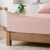 Sapphtopaz Luxury Comforter Set, All Season Cotton Blend Jersey Knit Sheet Set Bedding Set, Flat Sheet, Fitted Sheet, Pillowcases, Machine Washable - 2 of 4