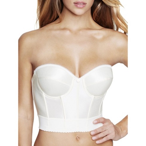 Dominique Women's Noemi Strapless Backless Bustier - 6377 38DD Ivory