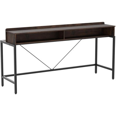 Tribesigns 70.87" Console Table, 2-Tier Behind Sofa Table