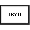 PosterPalooza | Flat Silver Picture Frame - UV Acrylic, Backing Board, Hanging Hardware Included - 2 of 4