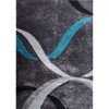 HomeRoots 5' X 7' Gray and Silver Shag Hand Tufted Area Rug - 4 of 4