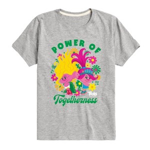 Boys' - Trolls - Poppy and Viva Power of Togetherness Short Sleeve Graphic T-Shirt - 1 of 4