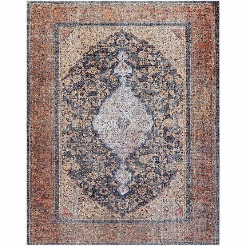 Mark & Day Olterterp Washable Woven Indoor Area Rugs Clay, 1 of 12