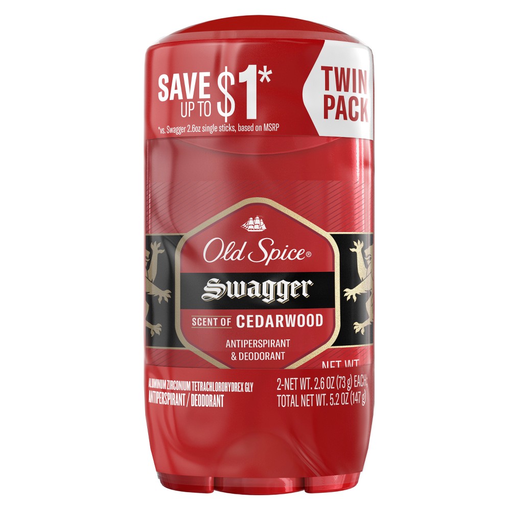 Photos - Deodorant Old Spice Red Collection Swagger Invisible Solid Antiperspirant & Deodoran 