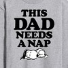 Men's - Peanuts -  Long Sleeve Graphic T-Shirt - image 2 of 4