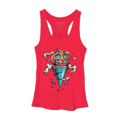 Women's Design By Humans Halloween By anggatantama Racerback Tank Top