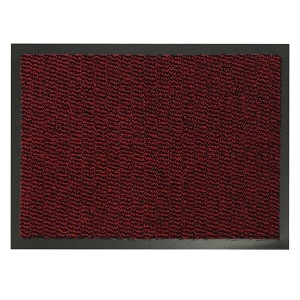 Evideco French Home Goods Heavy-Duty Non-Slip Rubber Door Mat for High Traffic Areas - Available in Multiple Sizes and Colors - 1 of 4