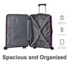 YONWAY 3 Piece Luggage Set, Travel Lightweight Suitcases with Rolling Wheels & TSA lock, Carry on Luggages for Business, Trip - 2 of 4