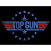 Boy's Top Gun Circle of Stars Logo Pull Over Hoodie - 2 of 4