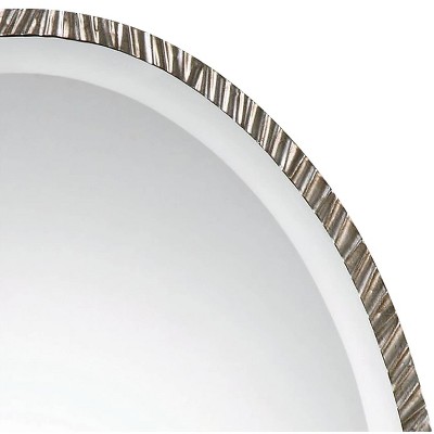 Annadel 28" Oval Wall Mirror in Plated Polished Nickel