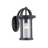Chloe Lighting Angelo Transitional 1 Light Black Outdoor Wall Sconce 14" Height - 2 of 3
