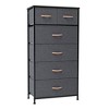Crestlive Products 6-drawer Vertical Dresser Storage Tower with Sturdy Steel Frame, Wood Top, Easy Pull Fabric Bins - 2 of 4