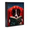 Stupell Industries Sheep Dog Reading for Dummies, 17" x 17" - 3 of 4