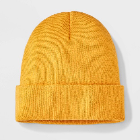 Value Ribbed Beanie - Wild Fable™ Orange : Target