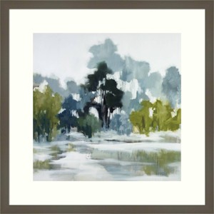 21" x 21" Reflections by Jacqueline Ellens Framed Wall Art Print - Amanti Art: Modern Lithograph, Hardwood Frame, Wire Mount - 1 of 4