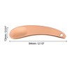 Unique Bargains Eye Cream Massage Sticks Beauty Scoop Makeup Spatula Mini Spoon for Facial Cosmetic Moon Shape 2.13"x0.51" 4 Pcs - 4 of 4