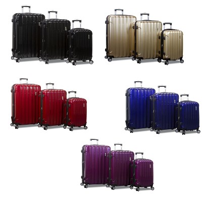 Dejuno Titan Jumbo Hardside 3-pc Spinner Luggage Set With Tsa Lock : Target