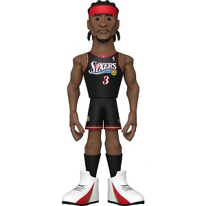 Funko Philadelphia 76ers NBA Funko Gold 12 Inch Vinyl Figure | Allen Iverson CHASE - 1 of 4