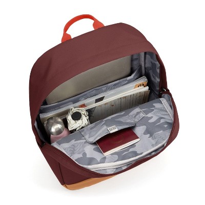 Pacsafe GO 25L Backpack, Garnet Red — фото 4