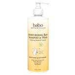 Babo Botanicals Moisturizing 2-in-1 Oatmilk & Calendula Baby Shampoo & Wash - 16 fl oz