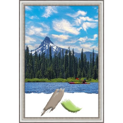 Amanti Art Salon Silver Narrow Picture Frame