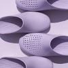 Calzuro Adult Classic Clogs With Holes Lavender - 3 of 4