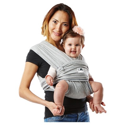 gray baby carrier