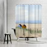 Americanflat 71" x 74" Shower Curtain by Hans Paus