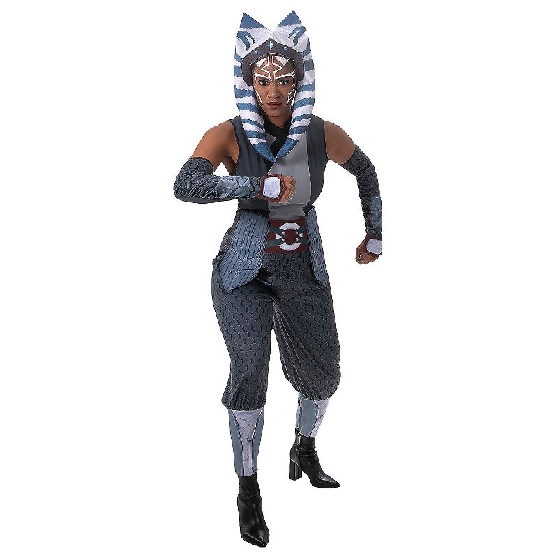 Womens Star Wars Ahsoka Costume - Medium - Gray, 1 of 2