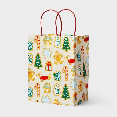 Small Christmas Ornament Print Gift Bag - Spritz™ - image 1 of 3