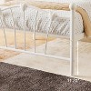 homfan Bed Frame for Kids,Twin Bed Frame with Heart Shaped Headboard and Tailboard,Heavy Metal Slat Support,Noiseless - 4 of 4