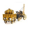 Vintage Steam Locomotive Model 12.5" H – Yellow Iron Train Replica – 1829 Design By Old Modern Handicrafts - 3 of 4