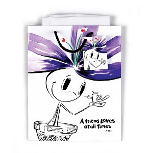 Dicksons Friend Loves All Times Sketch Art Medium Tissue Paper and Gift Bags with Handles 6 Pack - 1 of 1