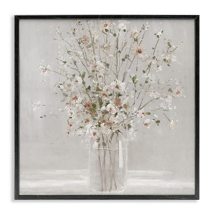 Stupell Industries Neutral Flower Vase Arrangement, 17" x 17" - 1 of 4
