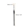 Unique Bargains Detail Nylon Hair Miniature Painting Brush 5 Pcs - 2 of 4