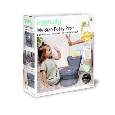 Summer by Ingenuity My Size Pro Potty Toddler Chair - White