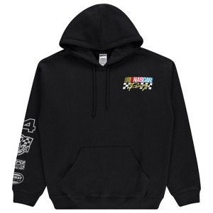 NASCAR Men's Hoodie with Sleeve Print - Official Racing Merchandise and Motorsport Fan Gear - Dayton 500 Hoodie (Black, Small) - 1 of 4
