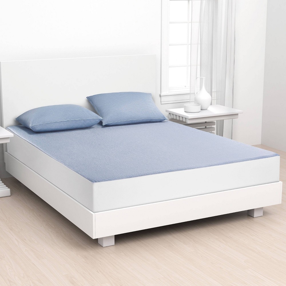 UPC 025695981410 product image for Full Cooling Jersey Mattress Protector - Beautyrest | upcitemdb.com