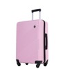 Wooakway 3 Piece Luggage Sets PC+ABS Lightweight Suitcase with Two Hooks, Spinner Wheels - 2 of 4