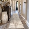 World Rug Gallery Contemporary Bohemian Stripe Indoor Area Rug - 2 of 4