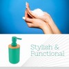 Evideco French Home Goods Modern Bamboo-Top Soap Dispenser, 10 fl oz, Sturdy Pump for Kitchen & Bathroom - 4 of 4