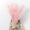 4 PCs Extra Large Faux Pampas Grass Decor, 44 Inch Large Tall Fluffy Artificial Pampas Grass - 2 of 4