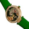Bertha Camilla Mother-Of-Pearl Leather-Band Watch - Green - 3 of 3