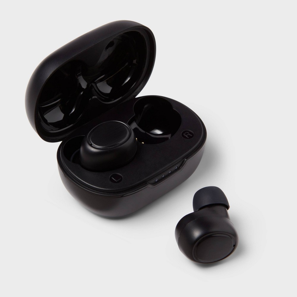 Photos - Headphones True Wireless Bluetooth Sweat Resistant Earbuds - heyday™ Black