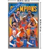 Trends International NBA Oklahoma City Thunder - 2025 NBA Finals Champions Framed Wall Poster Prints - 3 of 4