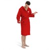 Philadelphia Phillies MLB Hooded Silk Touch Bath Robe 26x47 Inches - 4 of 4
