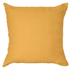 26" x 26" Euro French Linen Throw Pillow with Removable Sham | BOKSER HOME - 1 of 4