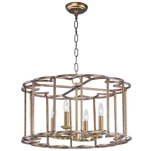 Maxim Lighting Helix 4 - Light Chandelier in  Bronze Fusion - 1 of 1