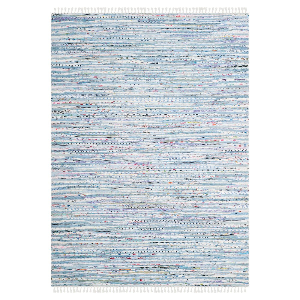 Ipswich Area Rug - Light Blue / Multi (5' X 7' ) - Safavieh