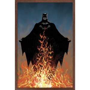 Trends International DC Comics Batman - Fire Framed Wall Poster Prints - 1 of 4